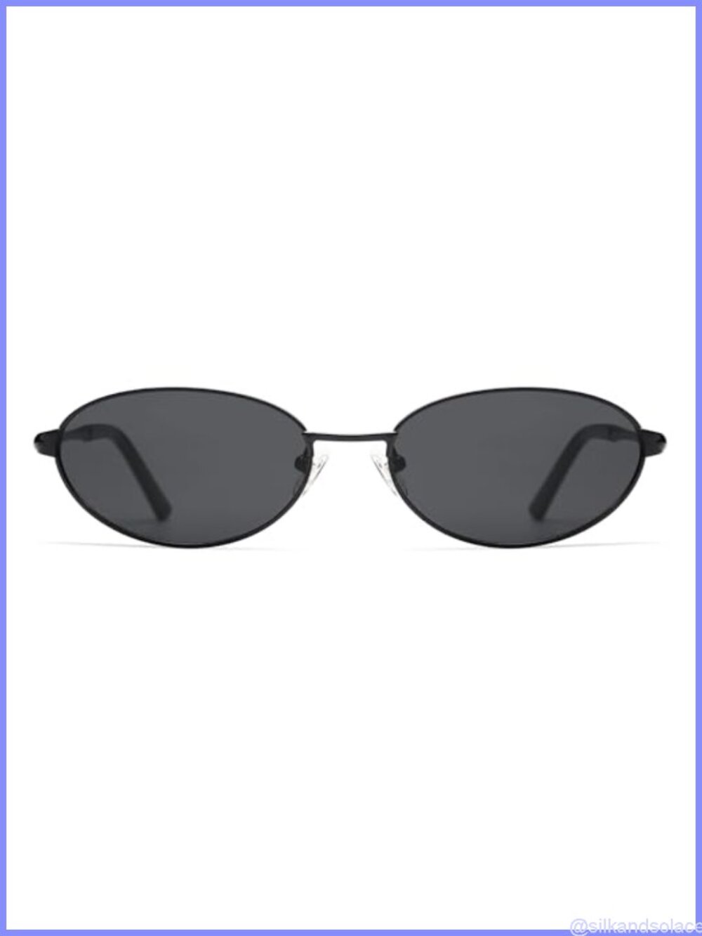Retro Oval Sunglasses for Women Men UV400 Gold Wire Full-Frame
